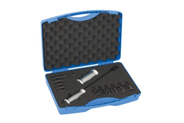 Kompletní set vytahováku ložisek CYCLUS TOOLS v kufru