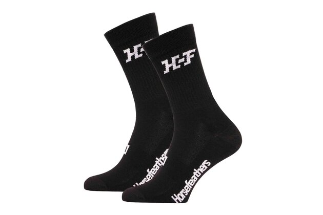 Dětské ponožky HORSEFEATHERS Jam Long Youth Black