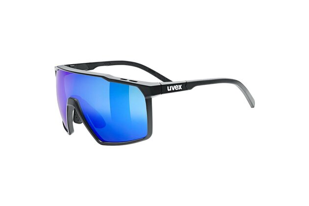 Brýle UVEX MTN Perform S Black Matt/Mirror Blue
