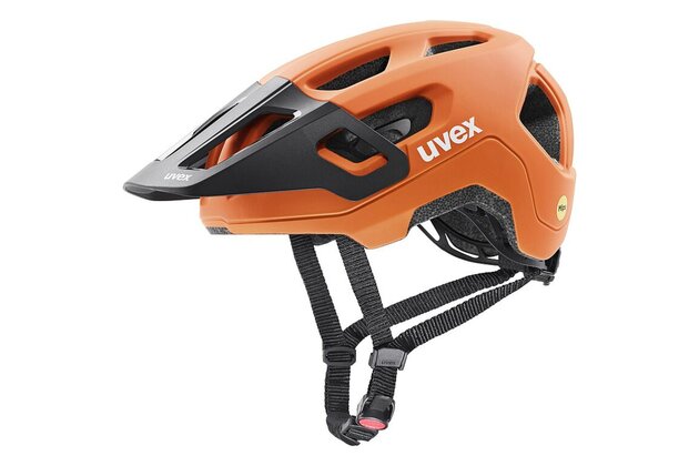 Dětská helma UVEX React JR. MIPS Papaya Matt