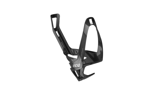 Košík na láhev ELITE Rocko Carbon Glossy Black/White
