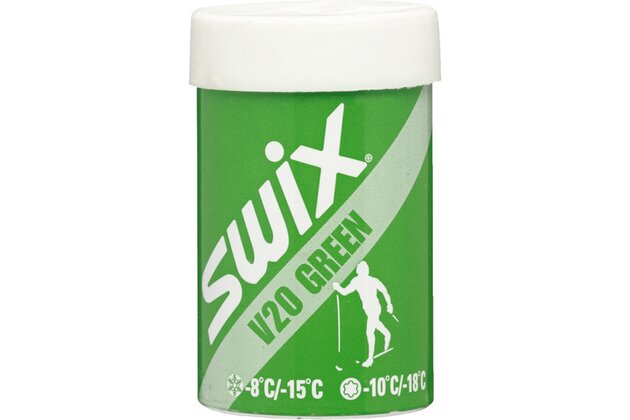 Odrazový vosk SWIX V20 zelený