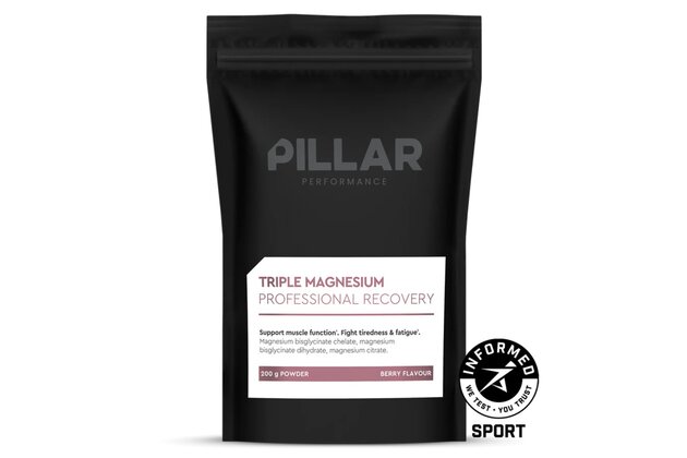 PILLAR Triple Magnesium Powder sáček 200 g