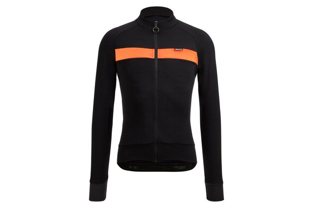 Dres s dlouhým rukávem SANTINI Adapt Wool Orange