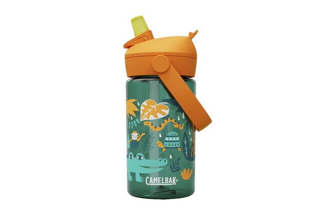 Láhev CAMELBAK Thrive Flip Straw Kids 400ml Jungle Animals