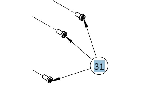 NORCO M8X16 T40 Lh Sh Cap Screw 913400-093