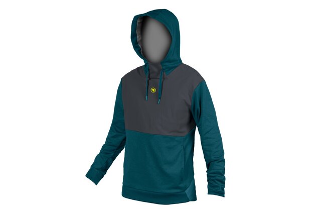 Funkční mikina s kapucí ENDURA Trailster Barra Blue