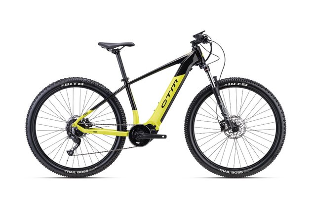 CTM Pulze Matt Lime/Black