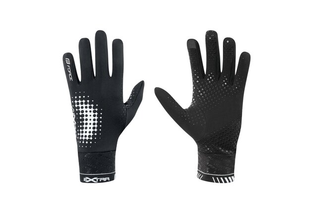 Rukavice FORCE Extra Black