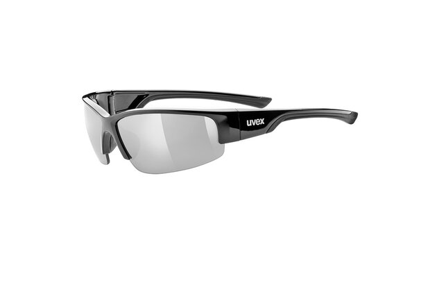 Brýle UVEX Sportstyle 215 Black/Litemirror Silver