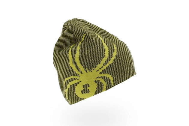 Dětská čepice SPYDER Reversible Bug Yellow