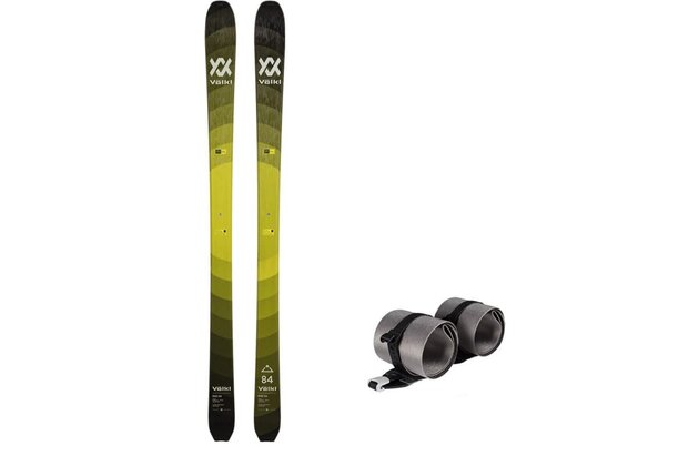 Lyže s pásy VÖLKL Rise 84 Black/Yellow