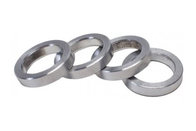 Podložka pod představec KALLOY 1" Silver 2mm