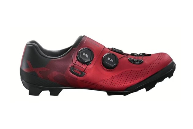 Tretry SHIMANO SH-XC702 Wide Red