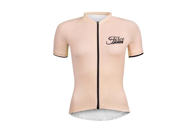Dámský dres FORCE Charm Lady Beige