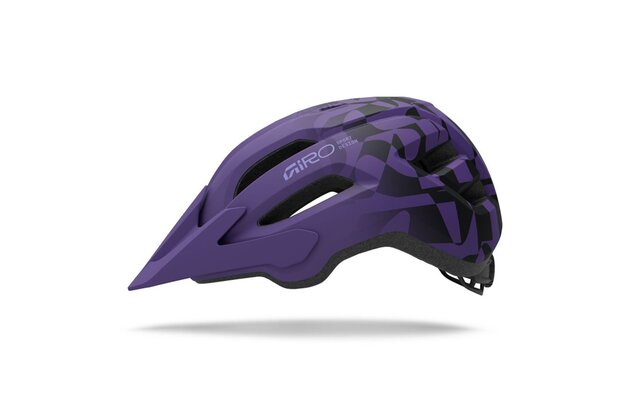 Dětská helma GIRO Fixture II Youth Mat Purple Rush
