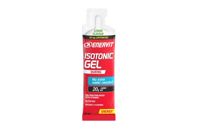 ENERVIT Isotonic Gel s kofeinem Citron