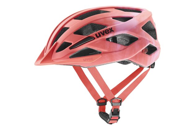 Dětská helma UVEX Air Wing 2 Cc Coral-Strawberry Matt