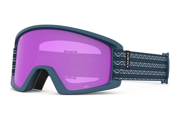 Brýle GIRO Dylan Harbor Blue Sequence Amber Pink/Yellow (2 skla)