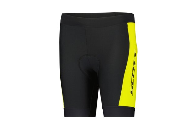 Dětské kraťasy SCOTT RC Pro Jr Black/Sulphur Yellow