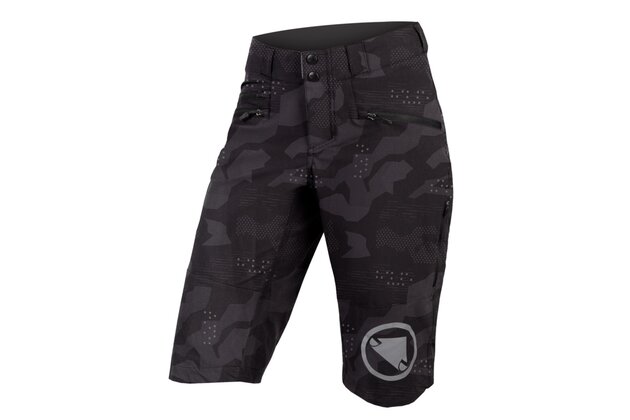 Dámské kraťasy ENDURA SingleTrack II Black Camo