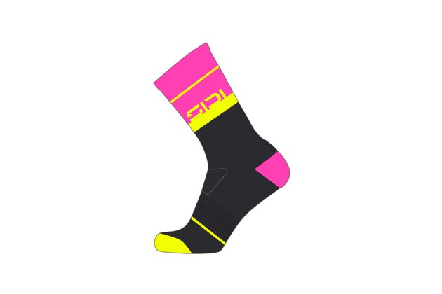Ponožky SIDI Viator Socks Black/Fluo