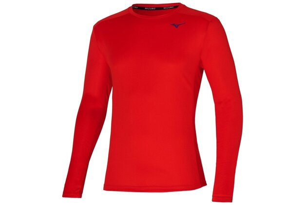 Triko s dlouhým rukávem MIZUNO Inifinity 88 LS Tee / Fiery Red