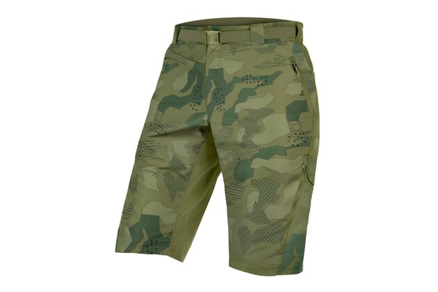 Kraťasy s vložkou ENDURA Hummvee Tonal Olive