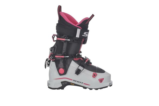 Dámské skialpové boty SCOTT Celeste White/Pink