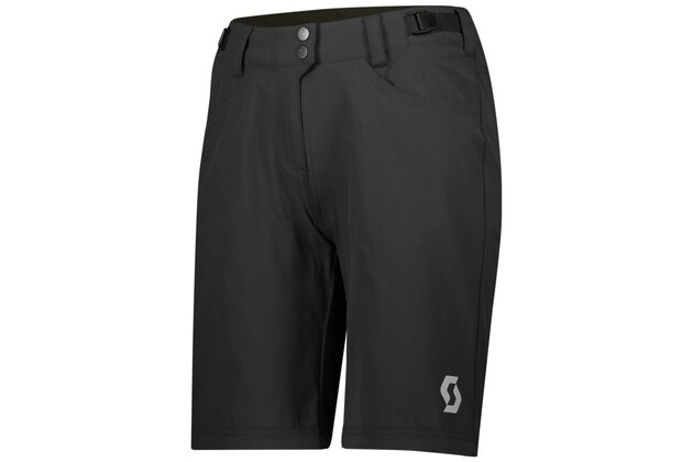 Dámské kraťasy s vložkou SCOTT Trail Flow Black