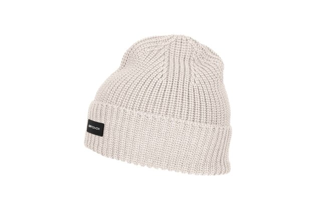Čepice ORTOVOX Cozy Rib Beanie White Tea
