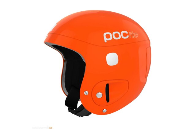 Dětská přilba POC POCito Skull Fluorescent Orange