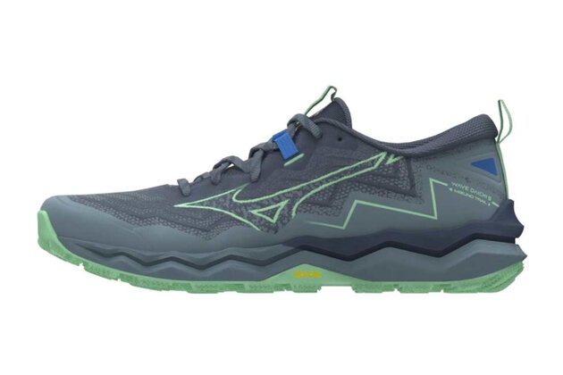 Běžecké boty Mizuno WAVE DAICHI 9 Vintage Indigo Neo Mint Citade