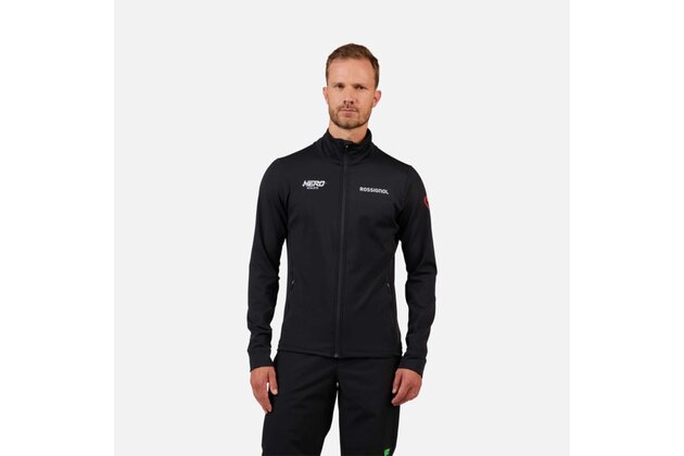Mikina ROSSIGNOL HERO MID LAYER STRETCH JKT-BLACK
