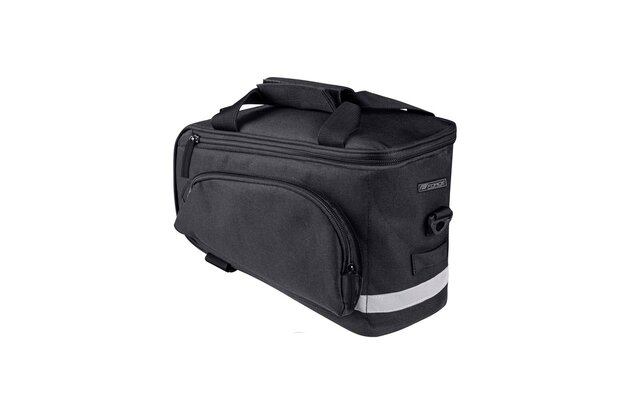 Brašna na nosič FORCE Slim Bud Black 9L