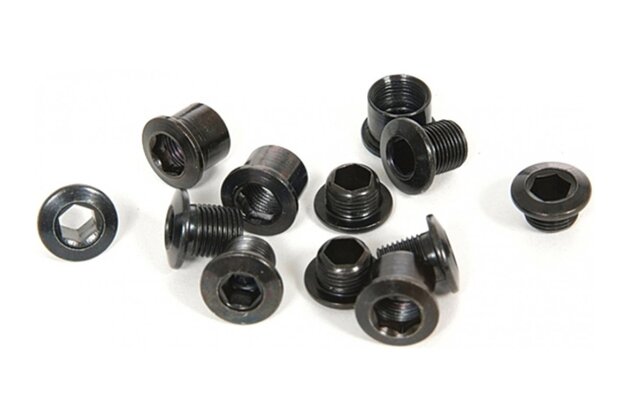 Šrouby k převodníkům SRAM 4-Arm Steel Black