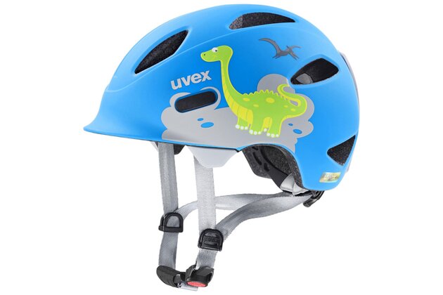 Dětská helma UVEX Oyo Style Dino Blue Matt