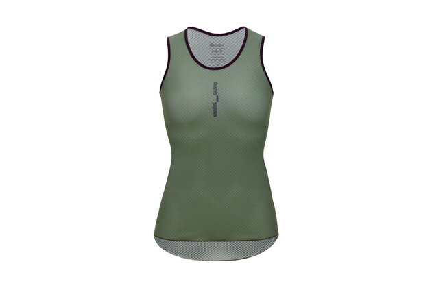 Unisex funkční tričko bez rukávů SANTINI Lieve Green