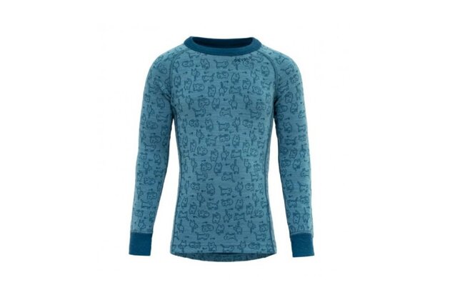 Dětské triko s dlouhým rukávem DEVOLD Duo Active Merino Moon