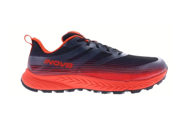 Běžecké boty INOV-8 Trailfly Speed M Black/Fiery Red