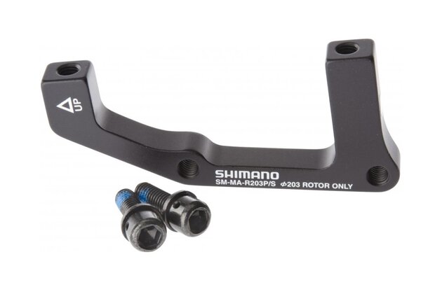 Brzdový adaptér SHIMANO 203mm SM-MA-R203P/S