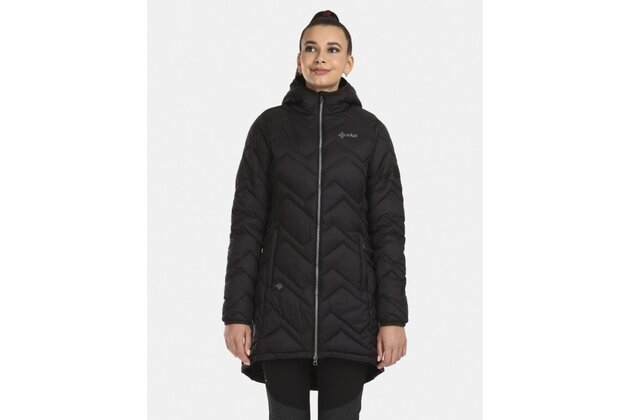 Dámský zateplený kabát KILPI Layana Black