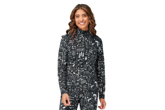 Dámské funkční triko KRIMSON KLOVER Graffiti Top Black