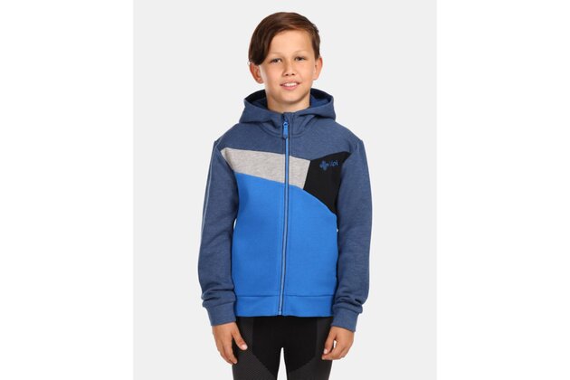 Dětská bavlněná mikina KILPI P Redab Blue