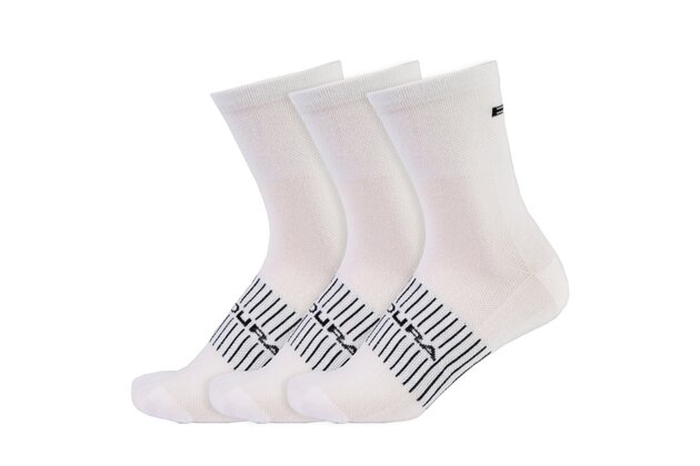 Ponožky ENDURA Coolmax Race Color (3-balení) White