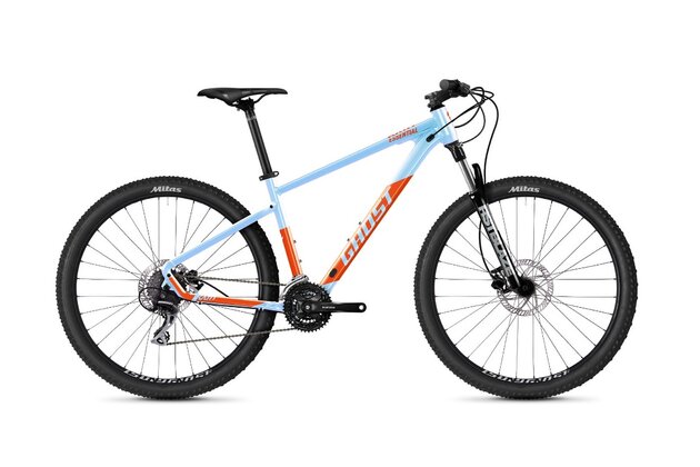 GHOST Kato Essential 27.5 Baby Blue Pearl/Dark Orange