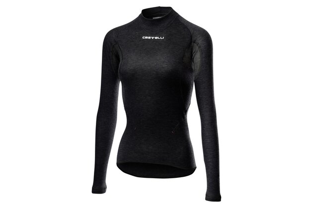 Dámské funkční triko CASTELLI Flanders 2 Warm Black