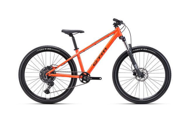 CTM Rocky Race Matte Orange/Glossy Black