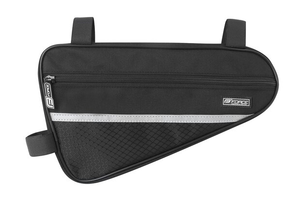 Brašna na rám FORCE Long Eco Black