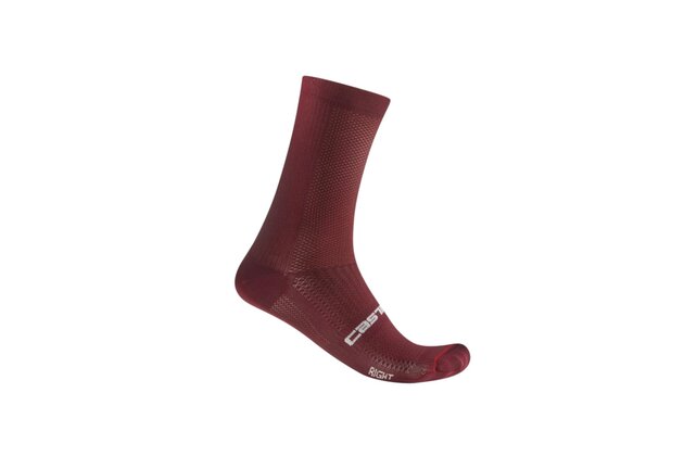 Ponožky CASTELLI Espresso 18 Red